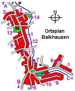 Ortsplan