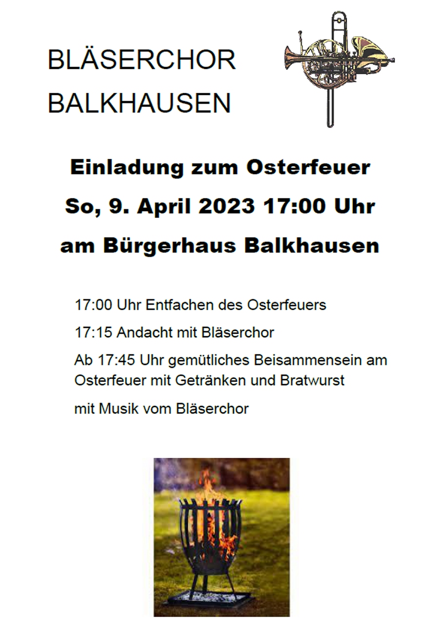 Osterfeuer