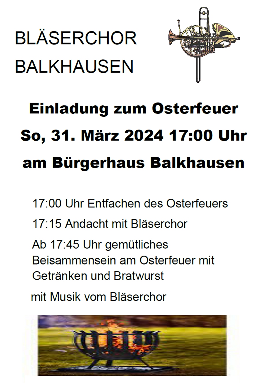 Osterfeuer